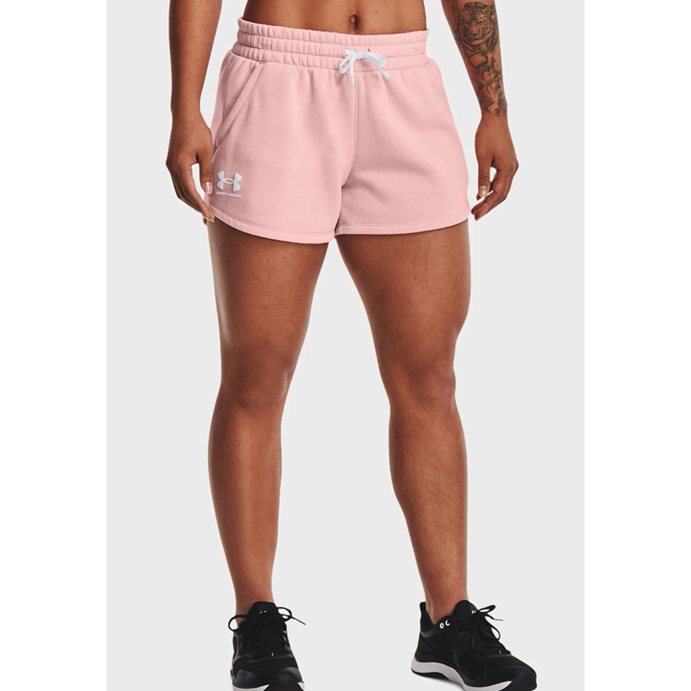 Sorti Under Armour Rival Fleece Short XS Roz Femei photo 2