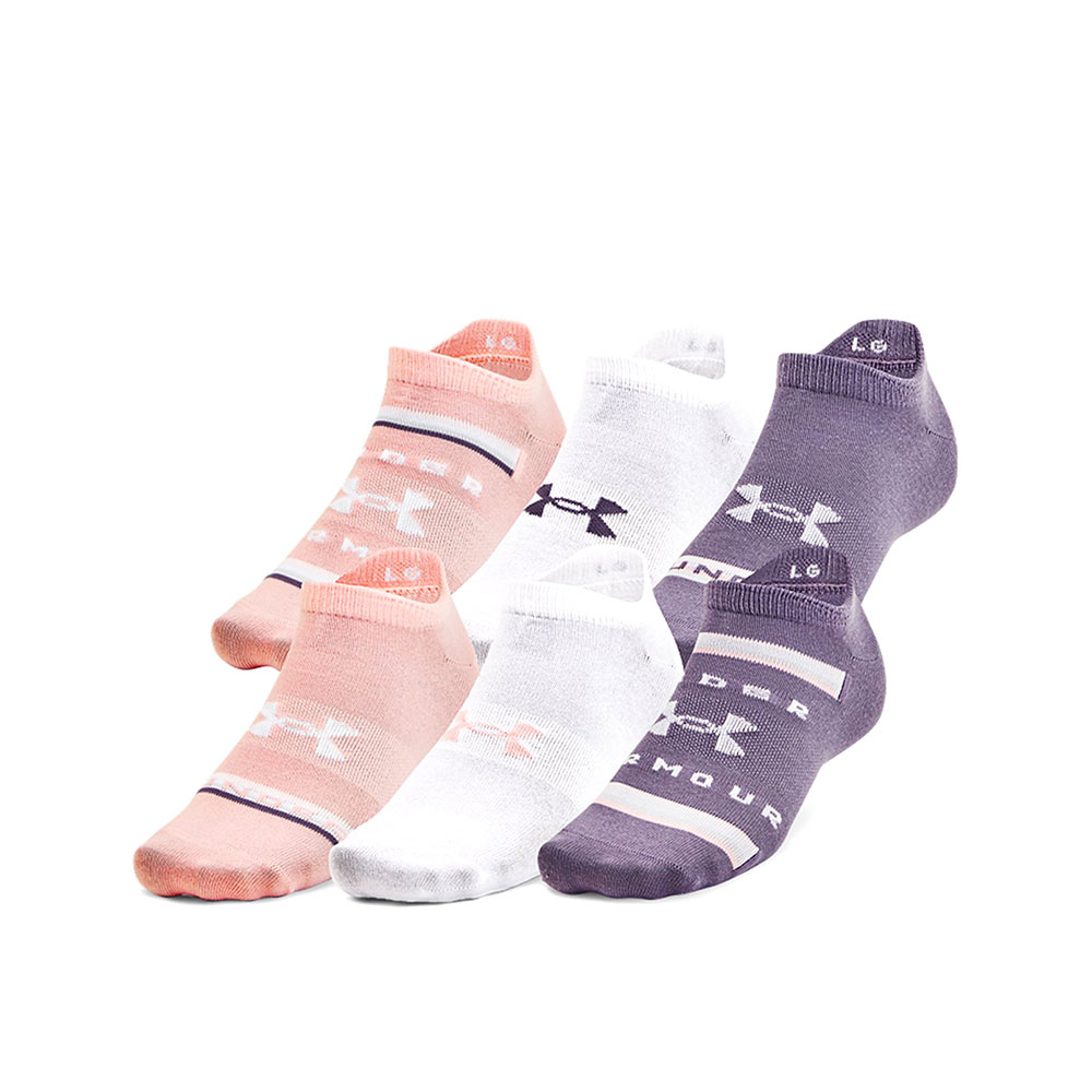 Носки Under Armour UA Essential No Show 6pk/1370542-676/Розовый photo 1 Носки Under Armour UA Essential No Show 6pk/1370542-676/Розовый photo 1