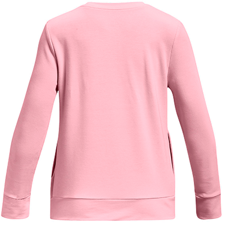 Hanorac Under Armour UA G RIVAL TERRY CREW / Femei / XL / Roz photo 2