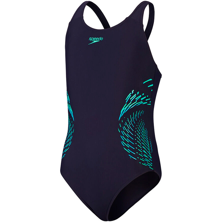Купальник Speedo PLMT MSBK 1PC JF / Женский / 116 / Синий photo 4