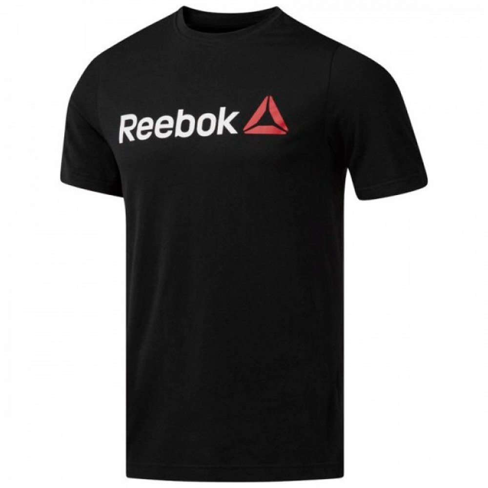 Tricou bărbătesc Reebok QQR-Linear Read L Negru photo 1