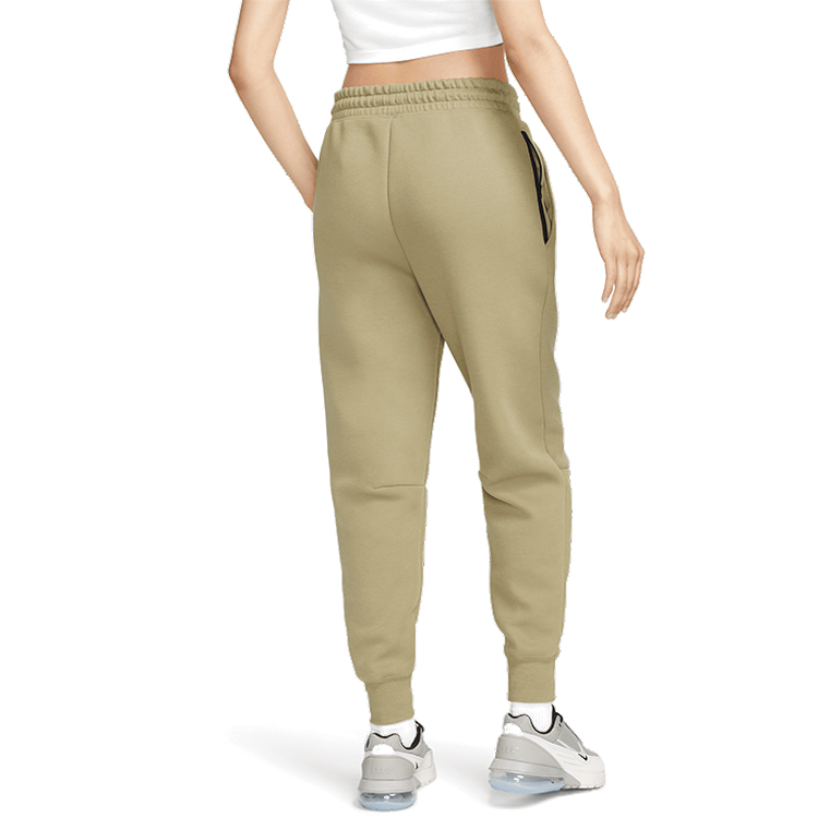 Брюки Nike W NSW TCH FLC MR JGGR M Оливковый Женский photo 2