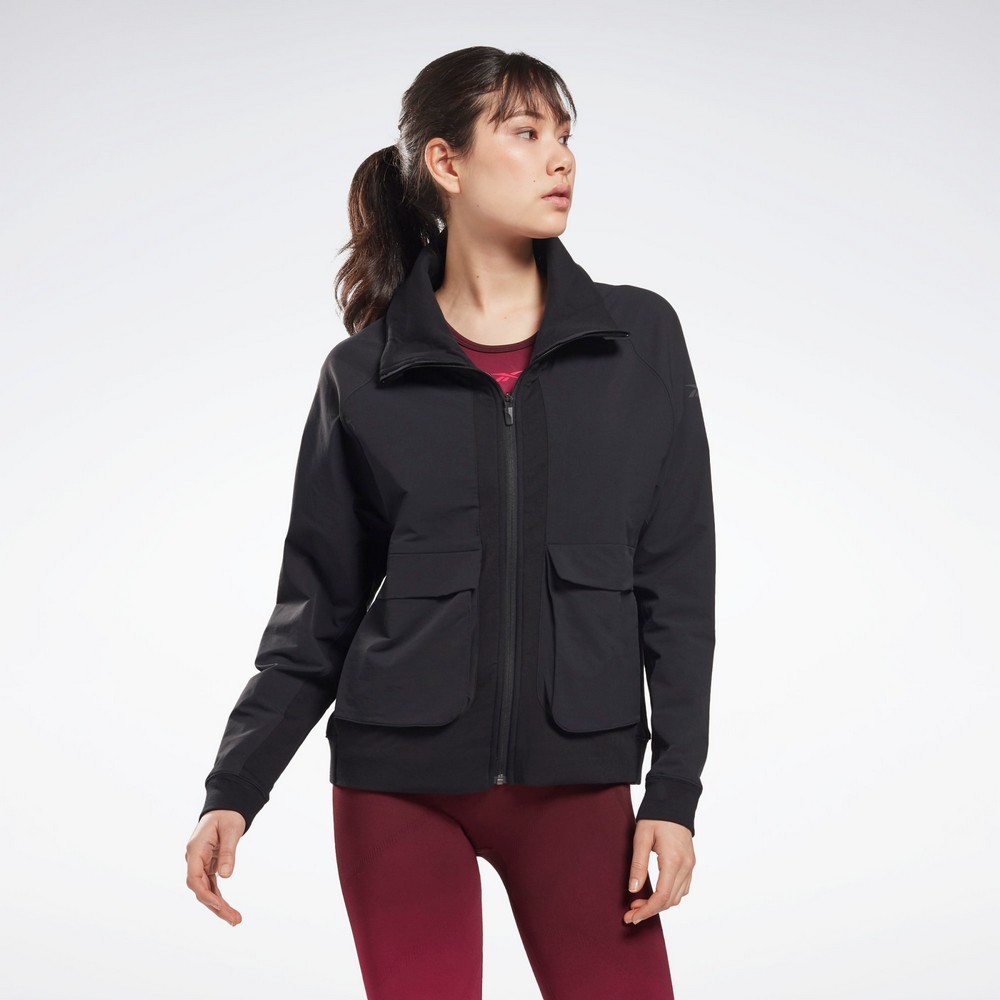 Scurta Reebok TS UBF Jacket / Femei / XS / Negru photo 2