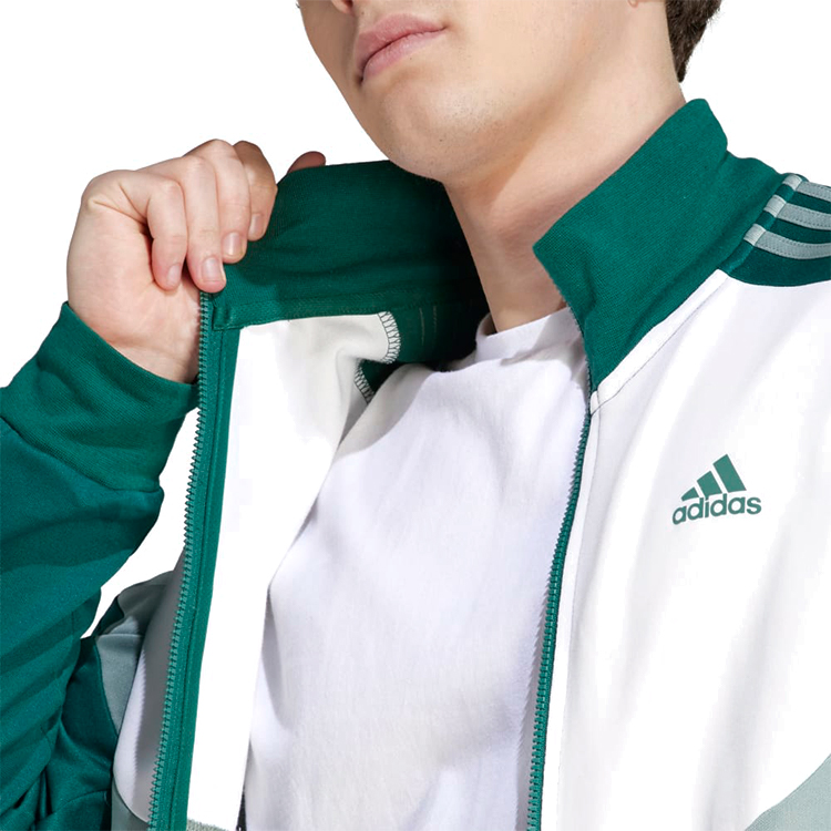 Trening pt Barbati Adidas M CB TS S Verde-alb photo 3