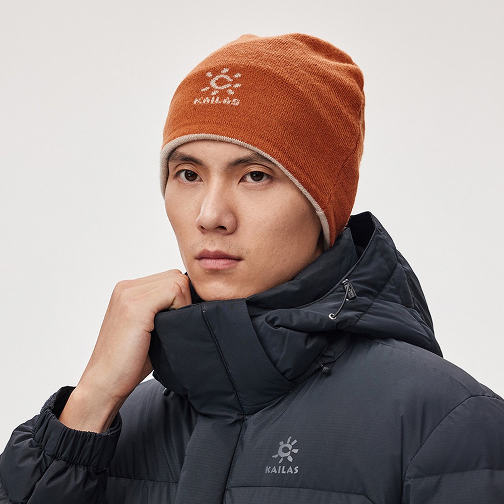 Caciula Kailas Wool Reversible Beanie Hat One size Maro photo 5