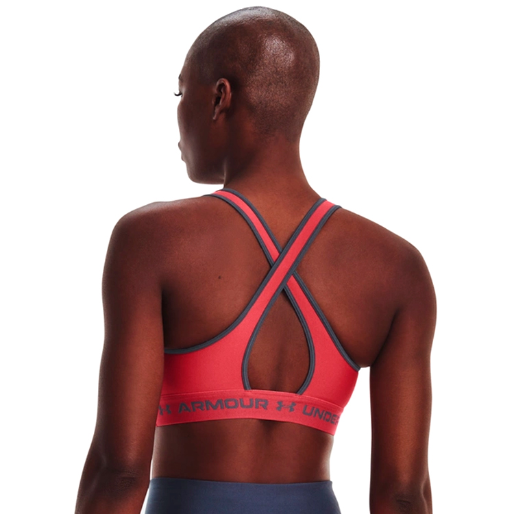 Bra sportive Under Armour UA CROSSBACK MID BRA / Femei / S / Portocaliu photo 3