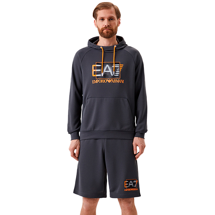 Hanorac pt bărbați EA7 EMPORIO ARMANI SWEATSHIRT S Gri photo 1 Hanorac pt bărbați EA7 EMPORIO ARMANI SWEATSHIRT S Gri photo 1