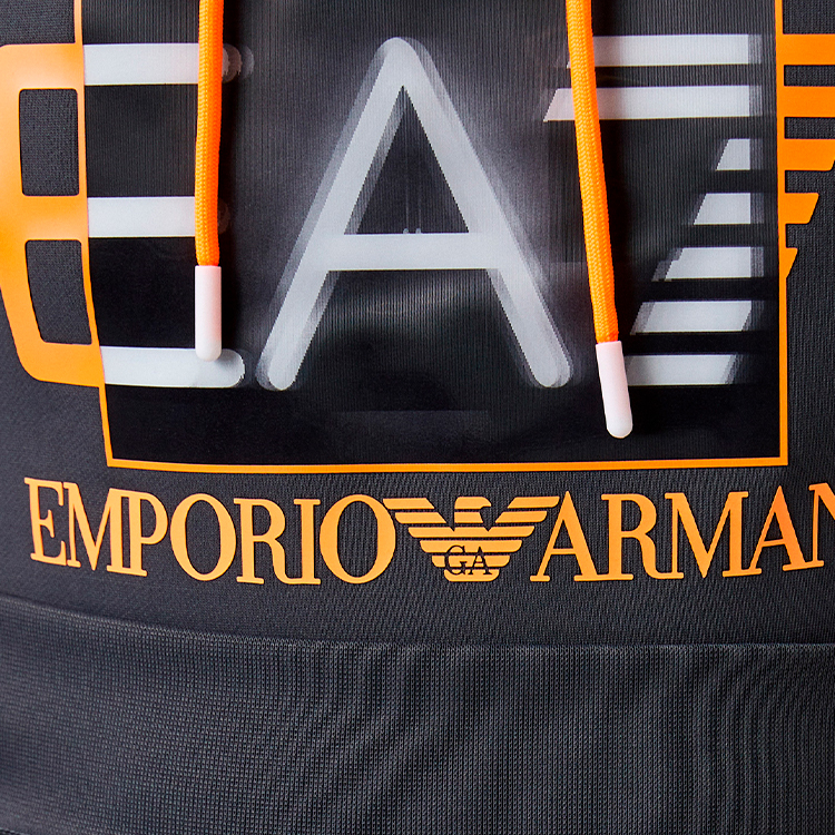 Hanorac pt bărbați EA7 EMPORIO ARMANI SWEATSHIRT S Gri photo 3