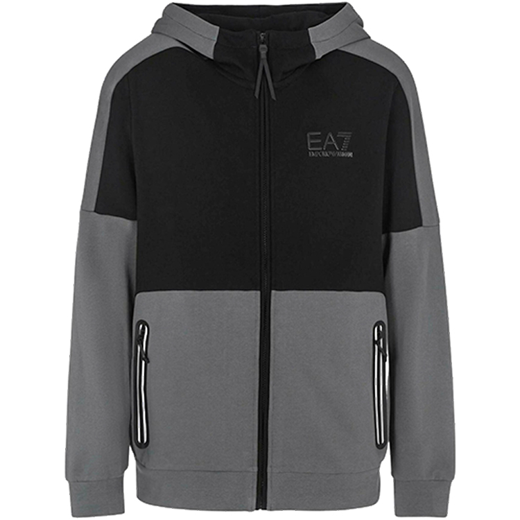 Hanorac pt bărbați EA7 EMPORIO ARMANI SWEATSHIRT S Gri photo 1