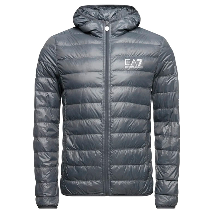 Geacă pt Barbati EA7 EMPORIO ARMANI DOWN JACKET S Gri photo 1 Geacă pt Barbati EA7 EMPORIO ARMANI DOWN JACKET S Gri photo 1
