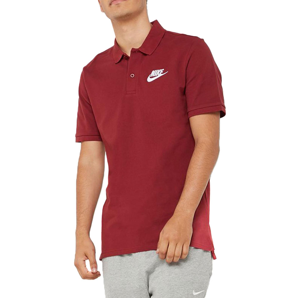 Мужские Поло Nike M NSW CE POLO MATCHUP PQ L Бордовый photo 2