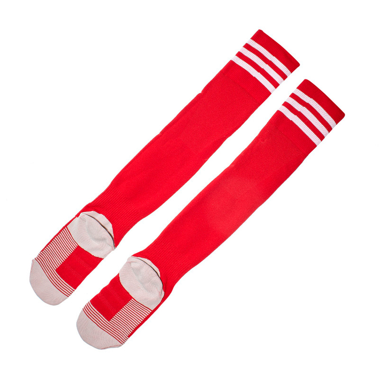 Jambiere Unisex Adidas ADI SOCK 18 37-39 Rosu-alb photo 4