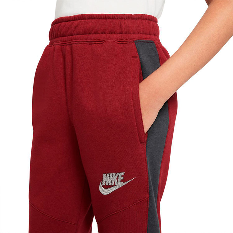 Брюки Nike B NSW HYBRID FLC JOGGER BB / Мужской / XL / Бордовый photo 5