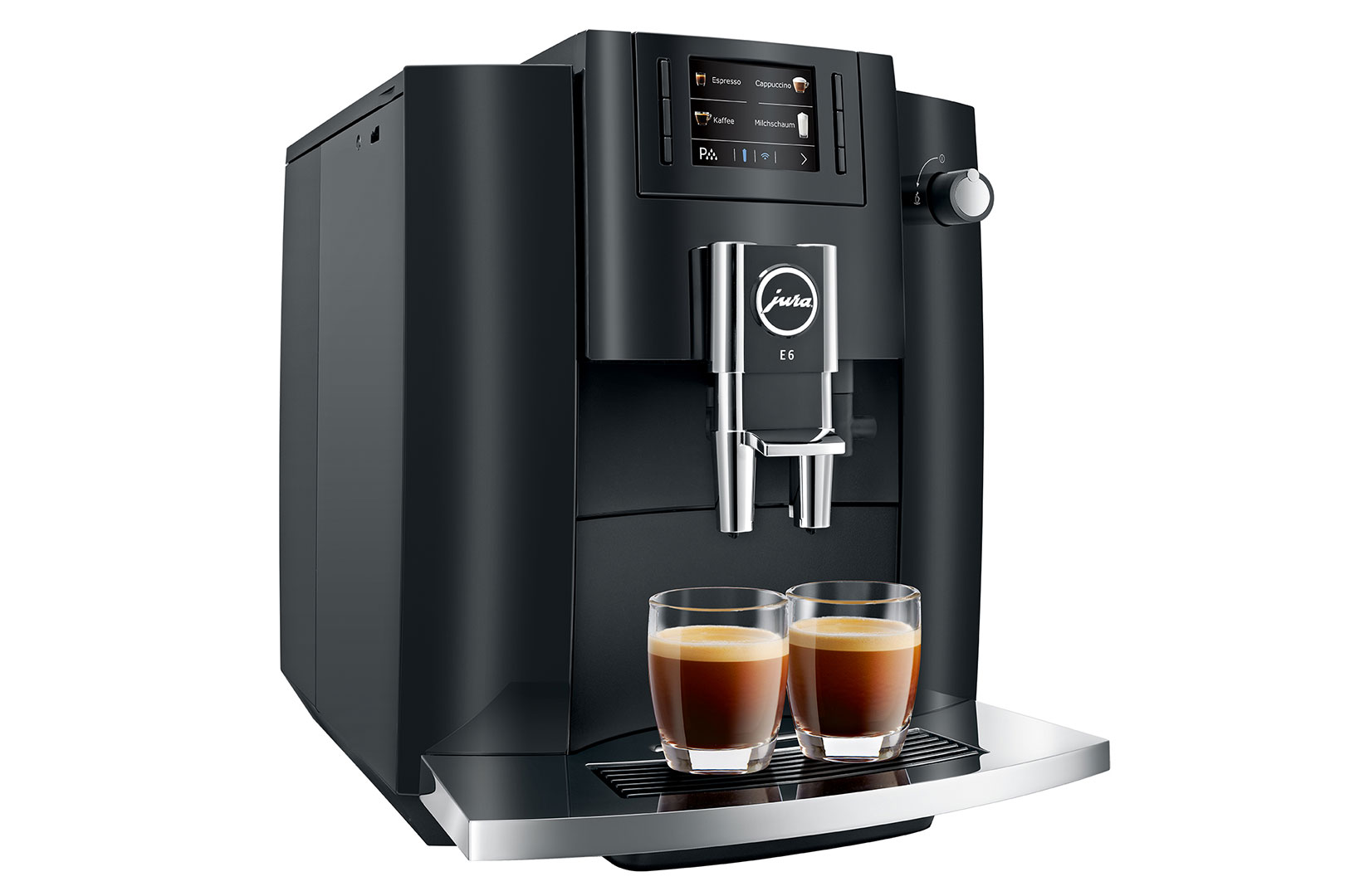Aparat de cafea Espresso JURA E6 Platin Black,15377 / 15 bar / Espresso photo 2