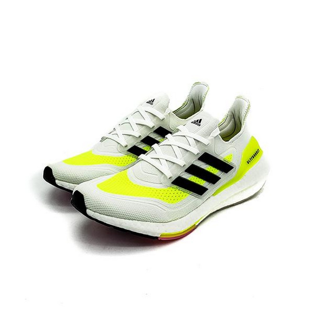 Кроссовки Adidas ULTRABOOST 21 / Мужской / 41.5 / Белый/Желтый photo 2