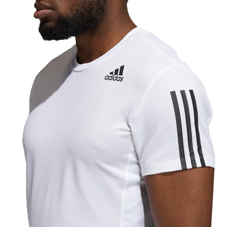 Tricou bărbătesc Adidas AERO3S TEE PB XS Alb photo 3