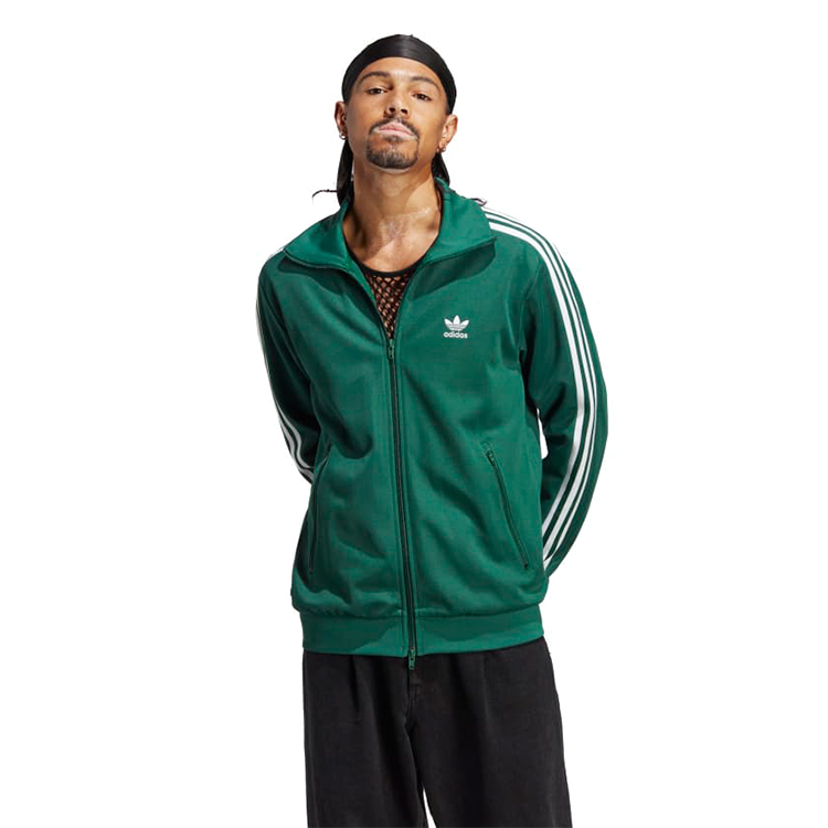 Hanorac pt bărbați Adidas BECKENBAUER TT 2XL Verde photo 2