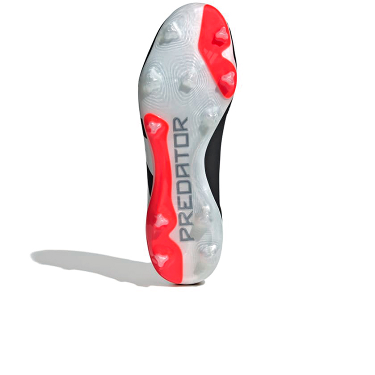 Бутсы Adidas PREDATOR PRO FG / Мужской / 40.5 / Черный/Красный photo 3