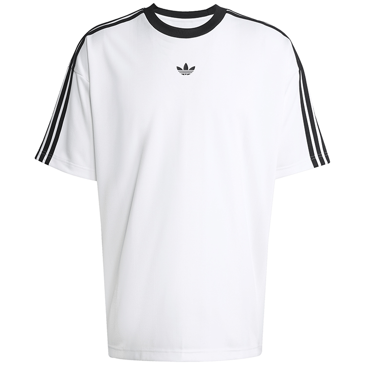 Tricou bărbătesc Adidas JACQUARD JERSEY XXL Alb photo 2