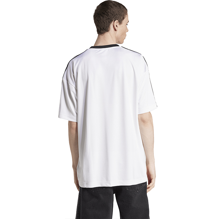 Tricou bărbătesc Adidas JACQUARD JERSEY XXL Alb photo 3