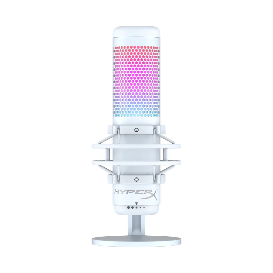 Микрофон для стриминга HyperX QuadCast S, RGB, White [519P0AA] photo 1
