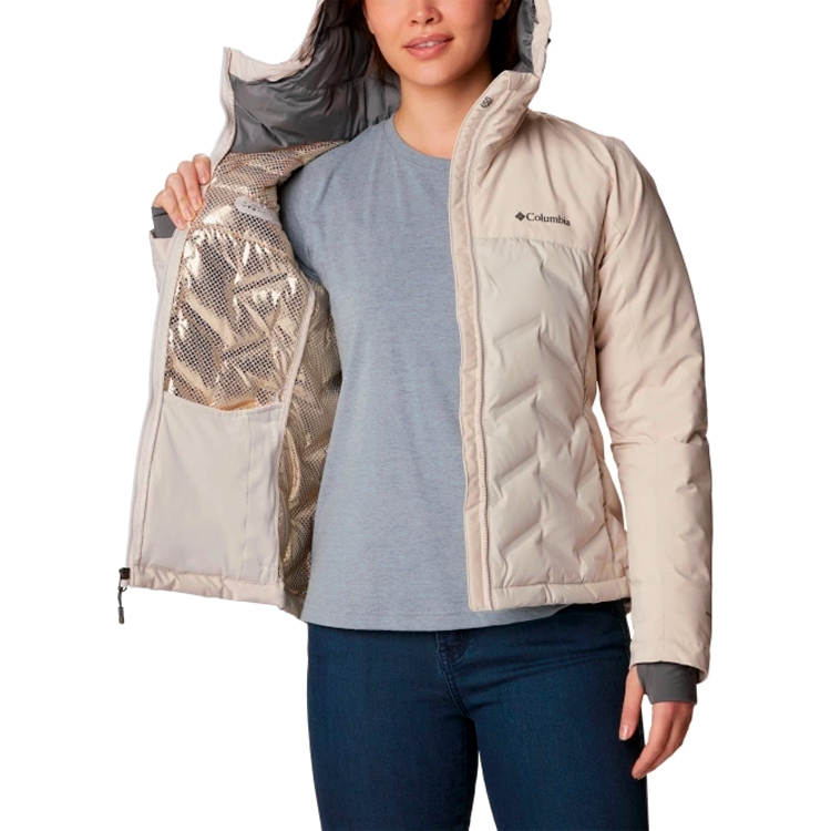 Scurta Columbia Grand Trek III Down Jacket XS Bej Femei photo 3