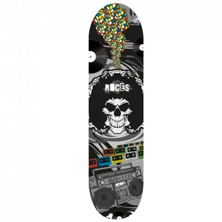 Skateboard Roces SKB TEXTURESKULL CONCAVE photo 1 Skateboard Roces SKB TEXTURESKULL CONCAVE photo 1
