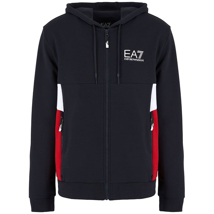 Hanorac pt bărbați EA7 EMPORIO ARMANI SWEATSHIRT S Albastru photo 1