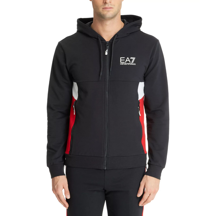 Hanorac pt bărbați EA7 EMPORIO ARMANI SWEATSHIRT S Albastru photo 3
