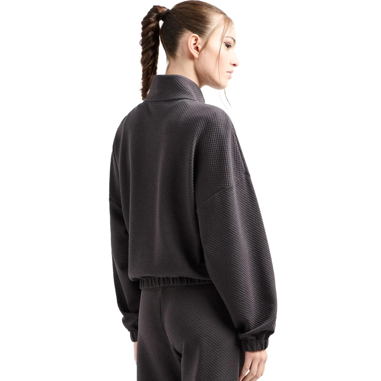 Hanorac EA7 EMPORIO ARMANI TRAIN S4E W T-TOP CN XS Gri Femei photo 4