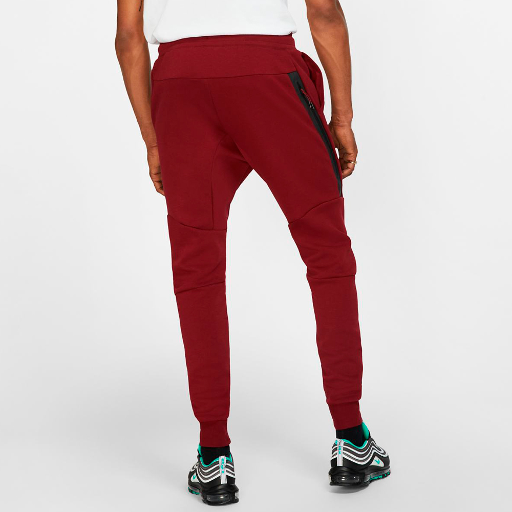 Брюки Nike M NSW TCH FLC JGGR L Бордовый Мужской photo 2