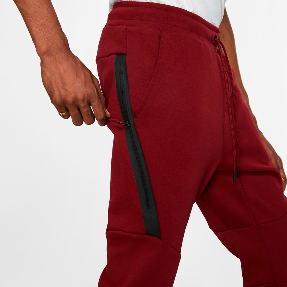 Брюки Nike M NSW TCH FLC JGGR L Бордовый Мужской photo 4