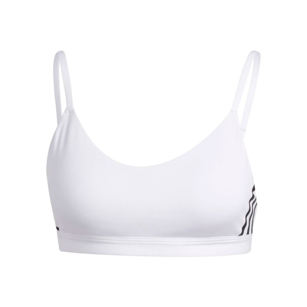 Bra sportive Adidas AM 3S BRA / Femei / S / Alb photo 1