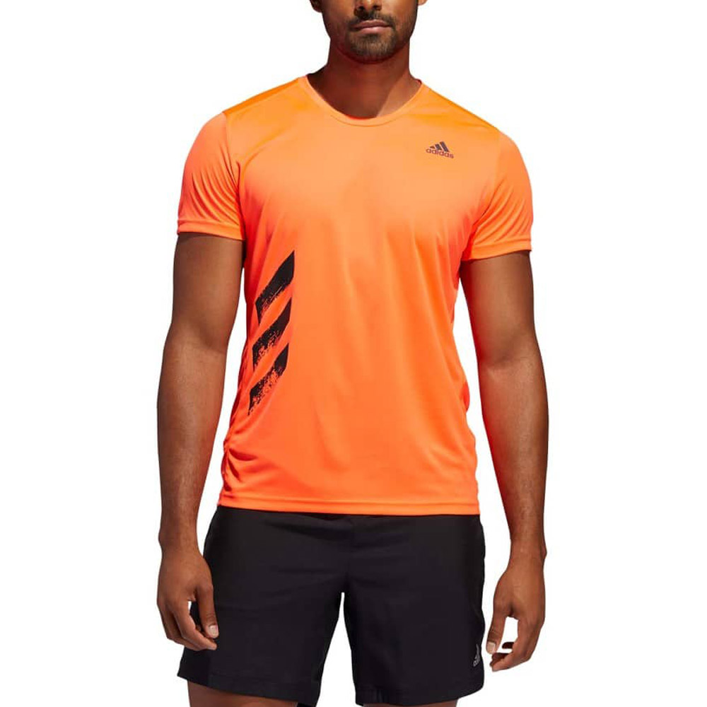 Tricou bărbătesc Adidas RUN IT TEE PB S Oranj photo 3