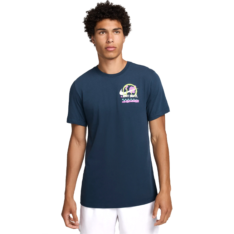 Tricou bărbătesc Nike M NKCT DF TEE OC S Albastru photo 3