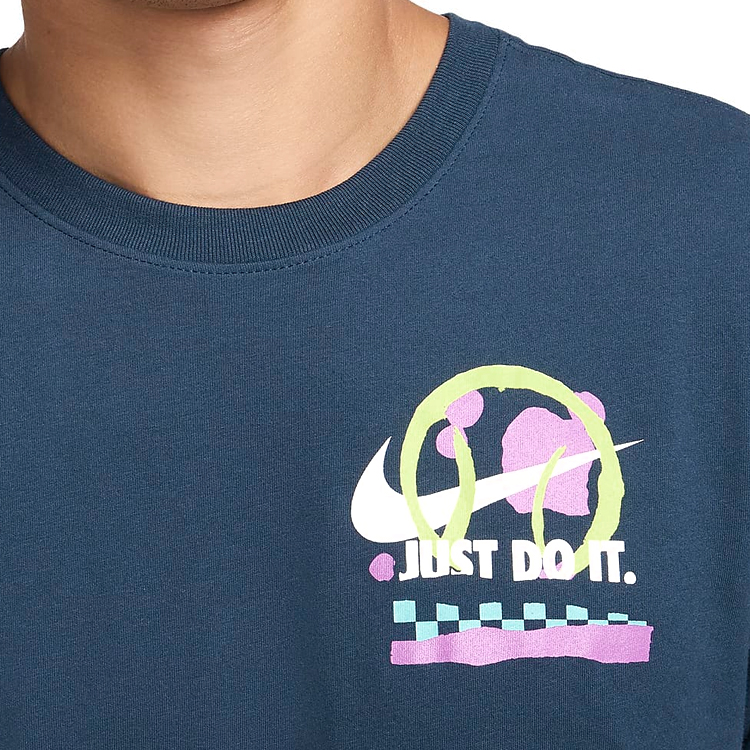 Tricou bărbătesc Nike M NKCT DF TEE OC S Albastru photo 4