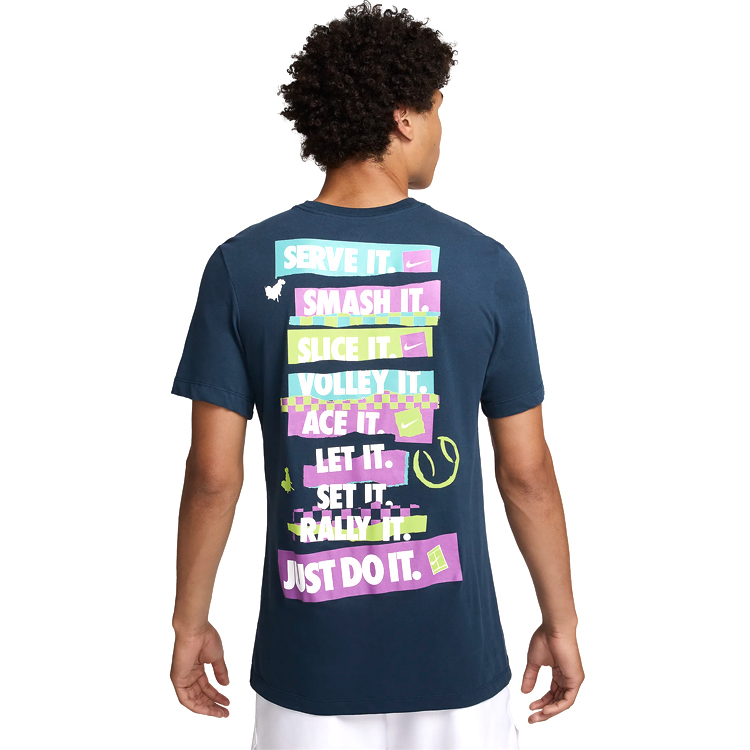 Tricou bărbătesc Nike M NKCT DF TEE OC S Albastru photo 5