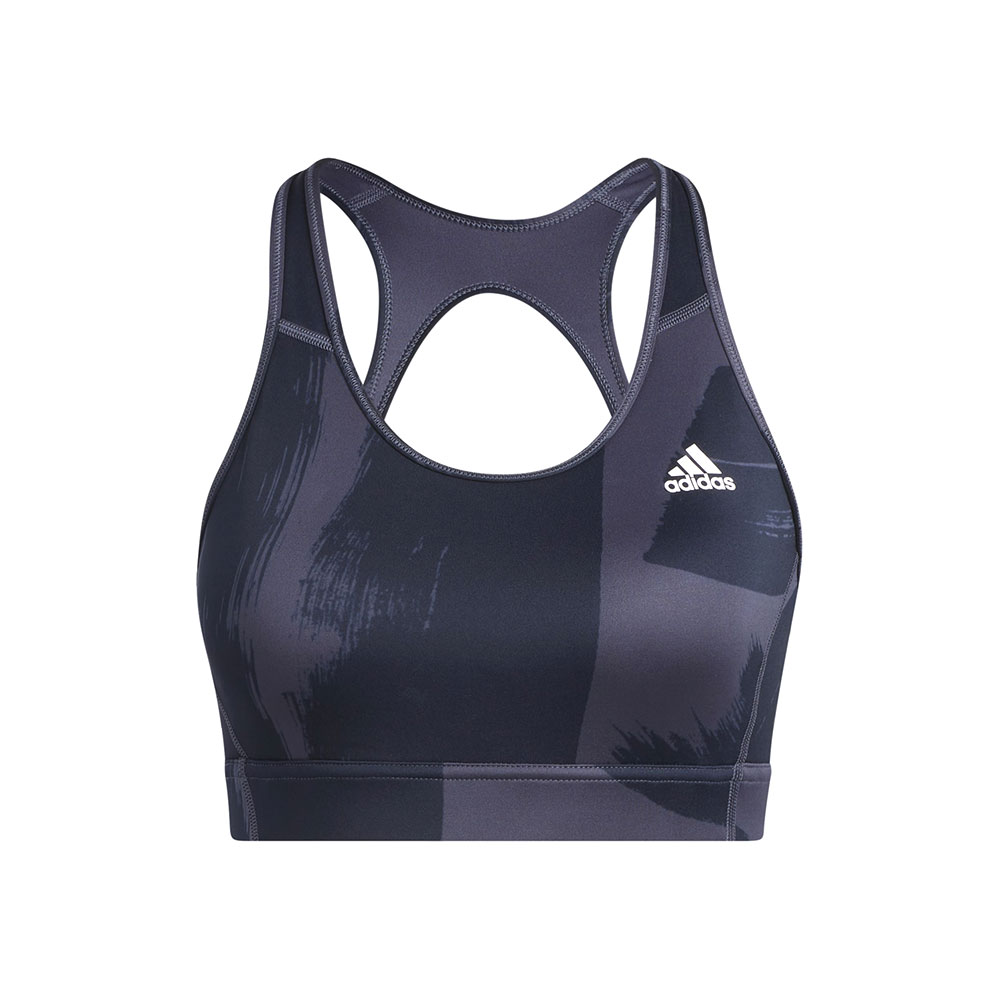 Bra sportive Adidas AOP MS B / Femei / XS / Albastru photo 1 Bra sportive Adidas AOP MS B / Femei / XS / Albastru photo 1