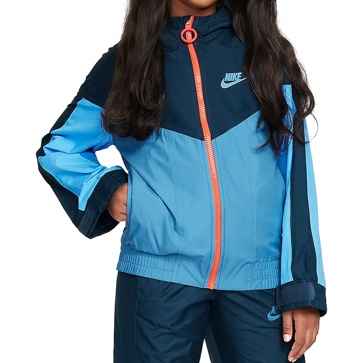 Hanorac Nike K NSW RPL WR JKT EO SR / Femei / M / Albastru photo 1 Hanorac Nike K NSW RPL WR JKT EO SR / Femei / M / Albastru photo 1