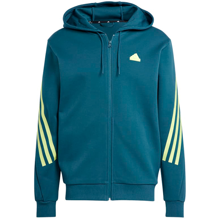 Hanorac pt bărbați Adidas M FI 3S FZ S Verde photo 1