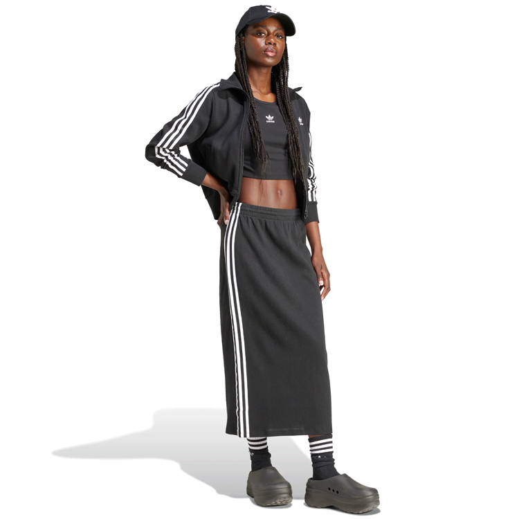 Hanorac Adidas KNITTED TOP XXS Negru Femei photo 2