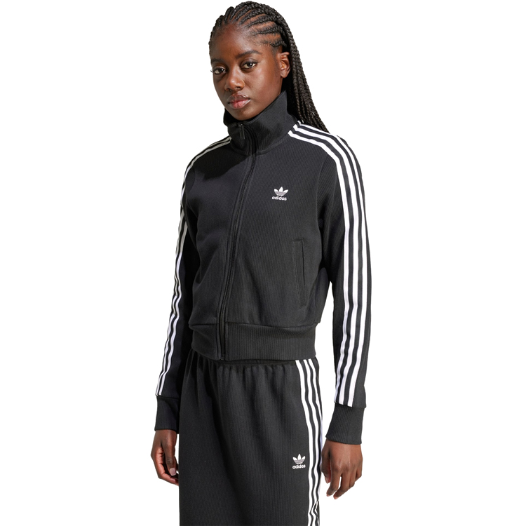 Hanorac Adidas KNITTED TOP XXS Negru Femei photo 3