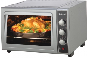 Cuptor electric Saturn STEC1078, 50 l, 1200 W, Gri thumbnav 1