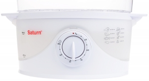 Пароварка Saturn STMC7178, 1.2 л, Белый thumbnav 3