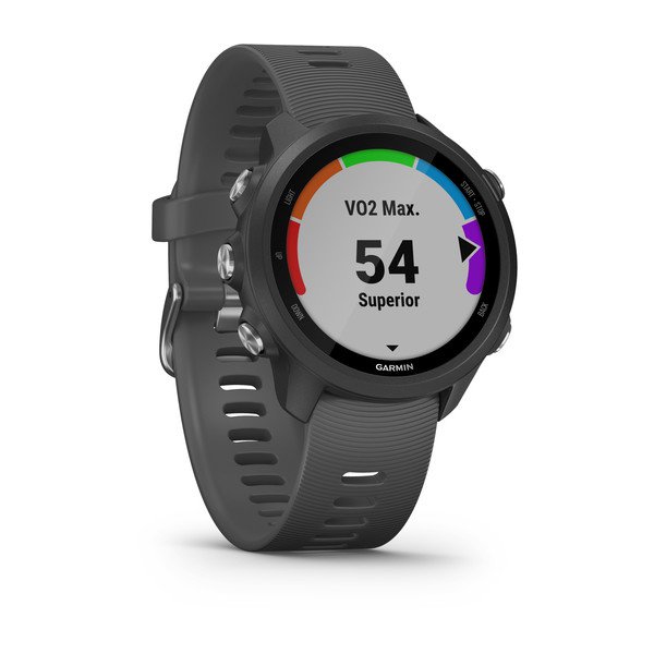 Garmin Forerunner 245, Grey, Bluetooth, ANT+ , Activity Tracker, Timer, Stopwatch, Smart notificatiions, GPS, Compass, Accelerometer, Pulse Ox, 38.5 g photo 1