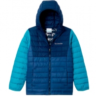 Scurta Columbia Powder Lite Boys Hooded Jacket thumbnav 1