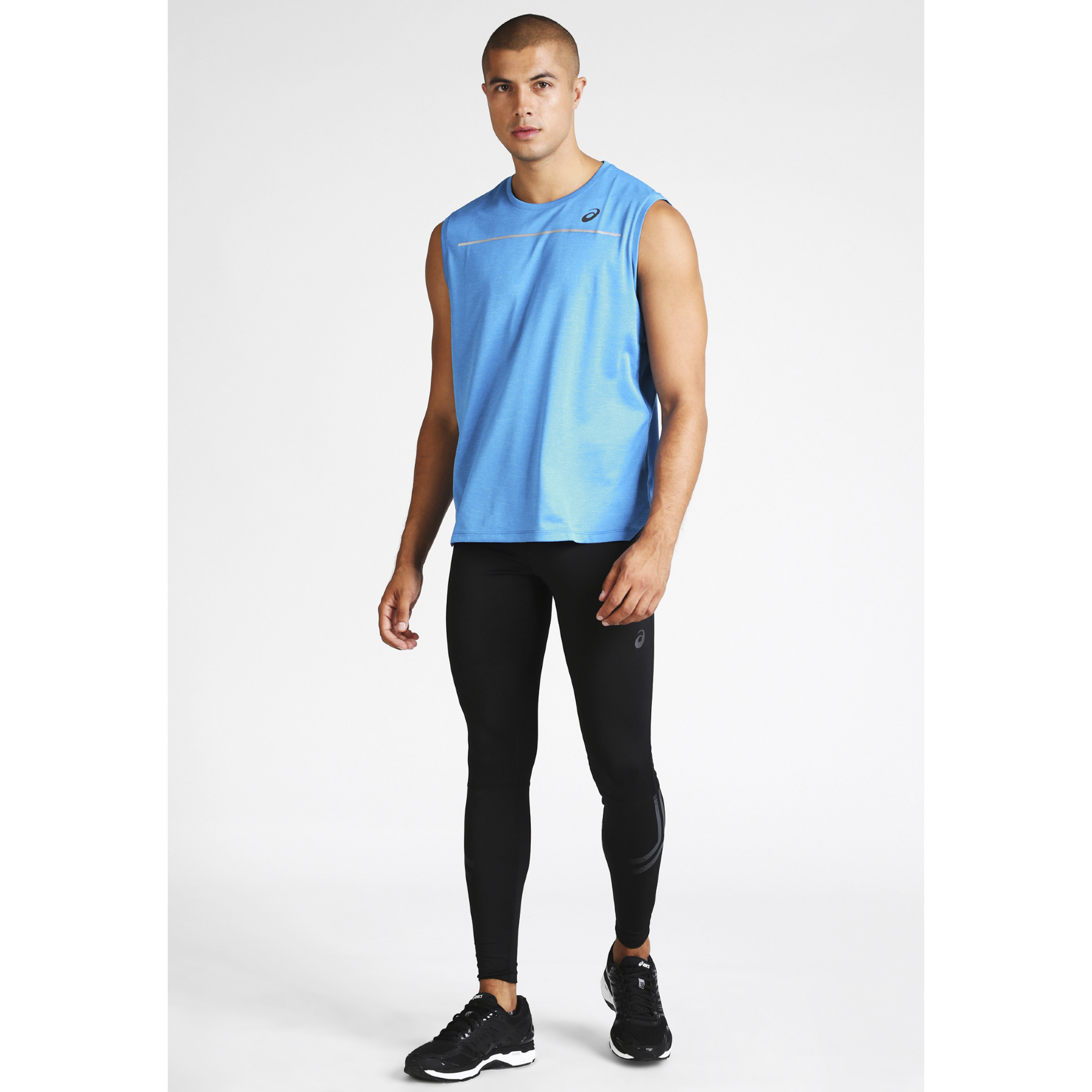 Panta-colanti Asics ICON TIGHT S Negru Barbati photo 2