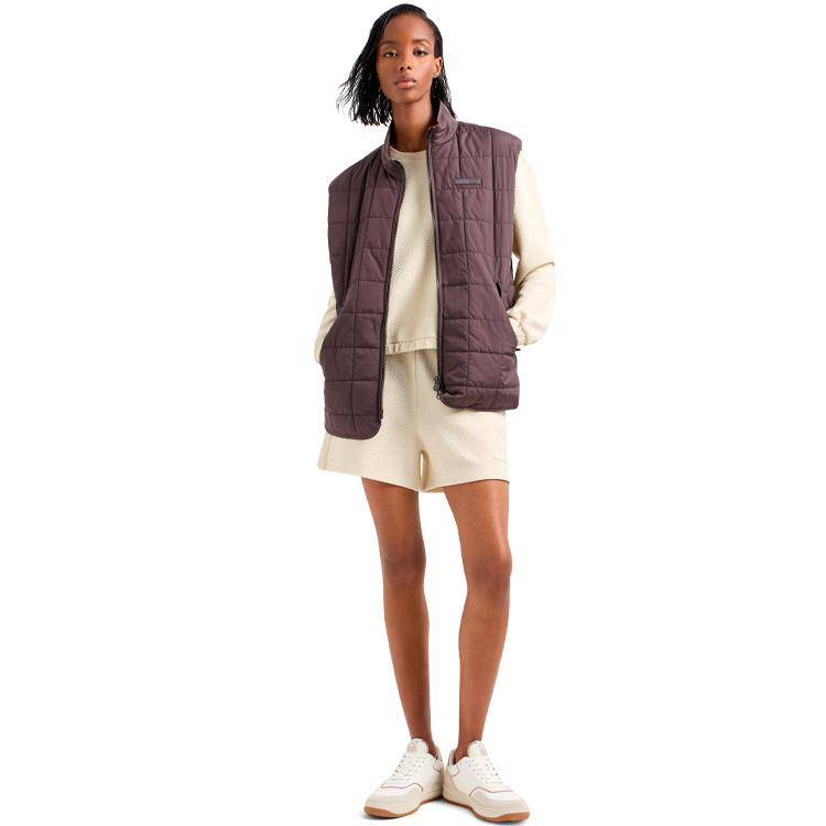 Sorti EA7 EMPORIO ARMANI TRAIN S4E W SHORTS S Bej Femei photo 4