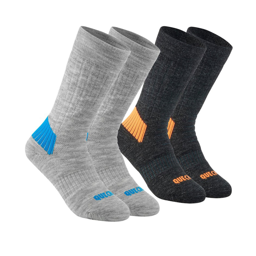 Sosete Quechua SOCKS SH100 WARM MID Negru photo 1 Sosete Quechua SOCKS SH100 WARM MID Negru photo 1