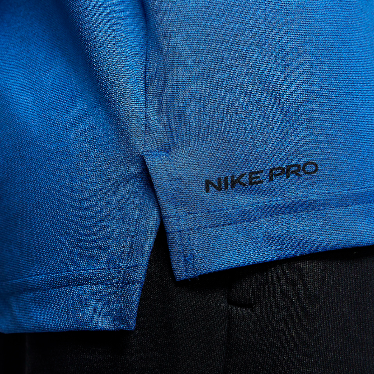 Футболка мужская Nike M NP DF HPR DRY TOP SS M Синий photo 4